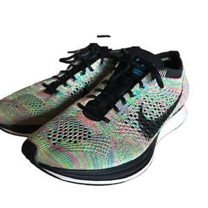 Nike Fly knit Racer multi color women's shoes size 5.5